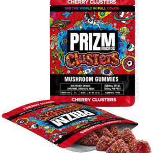 PRIZM Cherry Clusters nerd cluster gummies bag